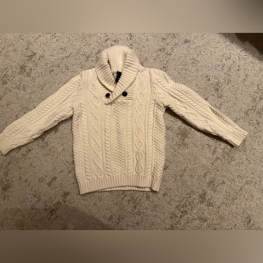Janie & Jack cream sweater, 2T